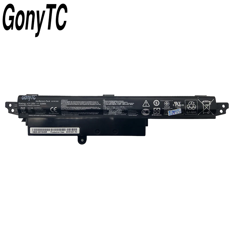 Аккумулятор A31N1302 11 25 в 33 Вт/ч для ASUS VivoBook X200CA X200MA X200M X200LA F200CA R200CA 6 дюйма A31LMH2