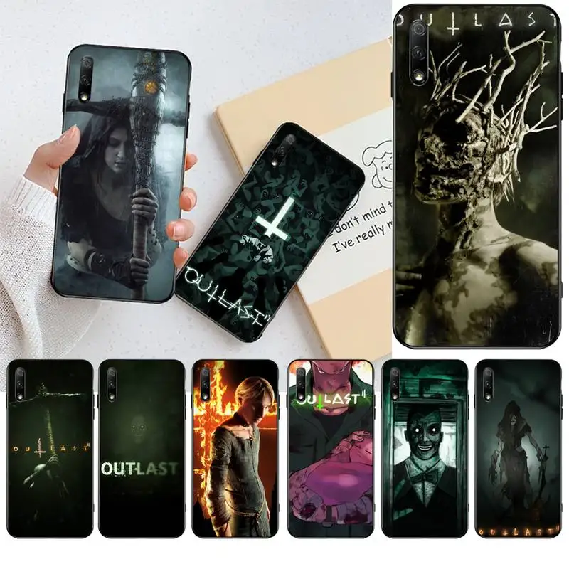 Мягкий чехол для телефона CUTEWANAN с ужасной игрой Outlast 2 фото на заказ Huawei Honor 20 10 9 8 8x