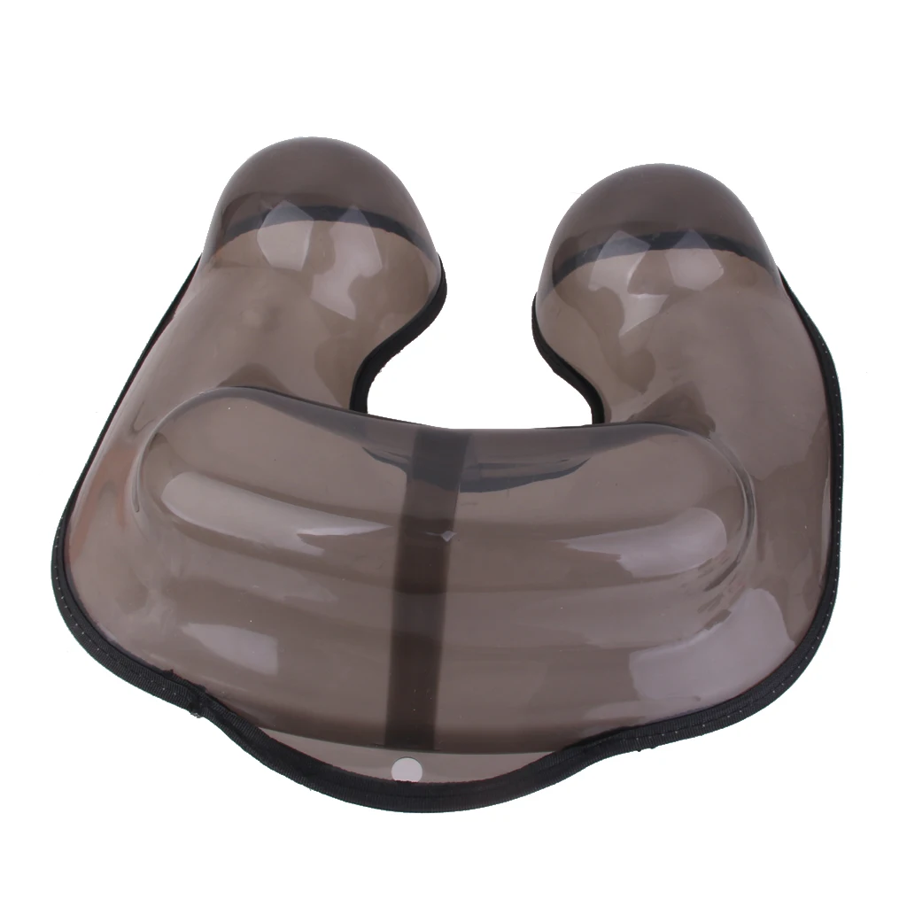 PVC Hairdressing Neck Collar Hair Coloring Accessories Hair Cutting Collar Cutting Cloak Umbrella for Salon and Home