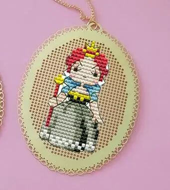 Cc More девушки DIY ремесло Стич вышивки крестом металлическая Закладка серебро Золотой Рукоделие Вышивка ремесла счетный крест-Набор для вышивки - Цвет: Другое