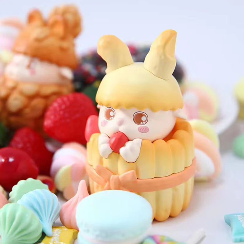 

Hey Powder Son 2 Generation Dessert Blind Box Genuine Handmade Lovely Girl Heart Web Celebrity Ornaments Confirmation Home Decor