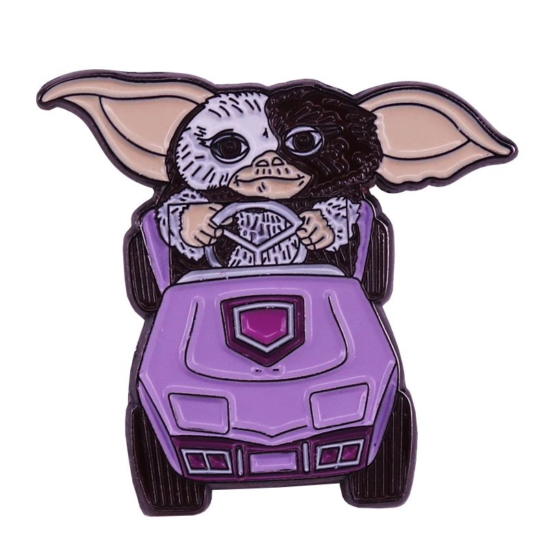 Gizmo Gremlins эмалированная булавка для вождения игрушка Барби брошь автомобиль