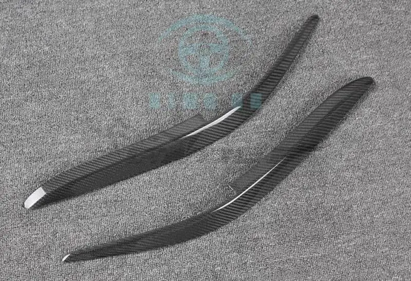 Подходит для Honda Accord 1998-2002 A карбоновое волокно фары крышка лампы Чехлы брови модификация автомобиля аксессуары