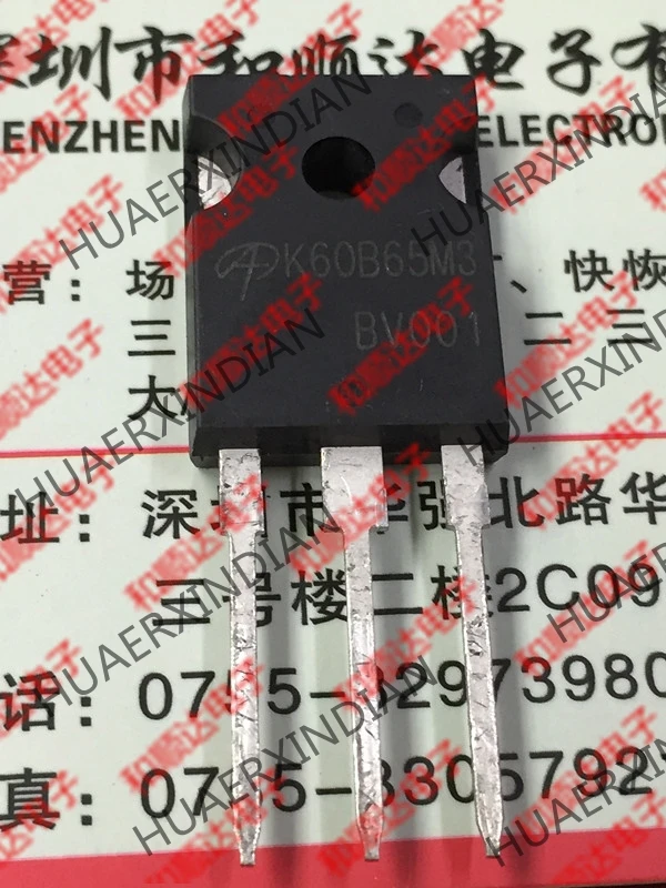 20 шт./лот AOK60B65M3 K60B65M3 TO-247