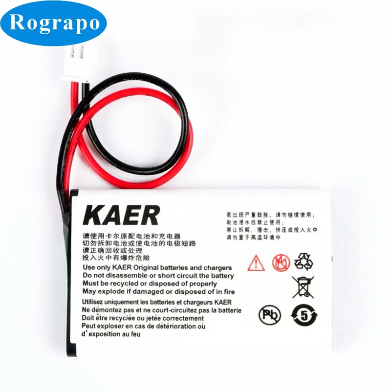 Новый аккумулятор 3 7 в 1000 мА · ч для беспроводного мобильного телефона KAER KT1000 2000