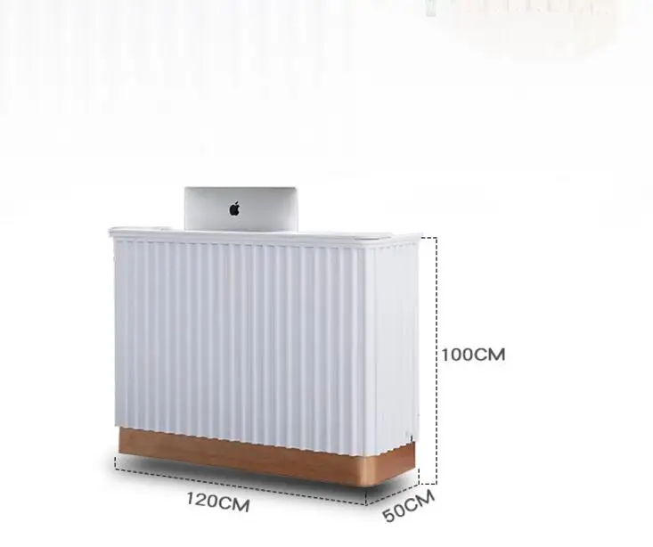 Light luxury clothing store cashier desk modern contracted milk tea shop counter high-end beauty salon reception desk coffee sho