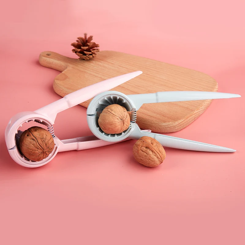 

Creative Nutcracker Sheller Aluminum alloy Nut Opener Clip Practical Walnut clip Nuts Crusher Open Fruit Shell Kitchen Nut Tool