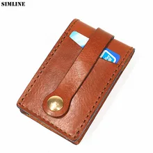 Кошелек из натуральной кожи для ключей для мужчин, винтажный ручной работы, бумажники для ключей из воловьей кожи, держатель для ключей, сумка-ключница, органайзер для карт