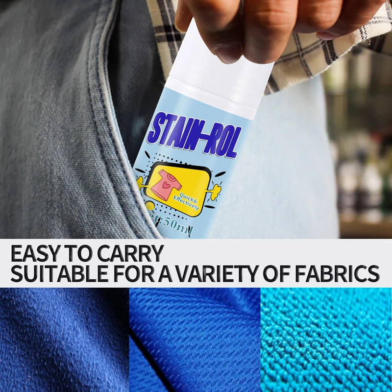 Stain Remover Roller ball Cleaner Multi purpose Portable Laundry Stain