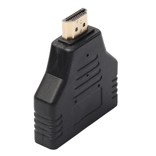 HDMI Adapter Male to 2 Female 1 in 2 Out Splitter Cable Converter Adapter for LCD HDTV Projector Adapter 480i 720P 1080i 1080P