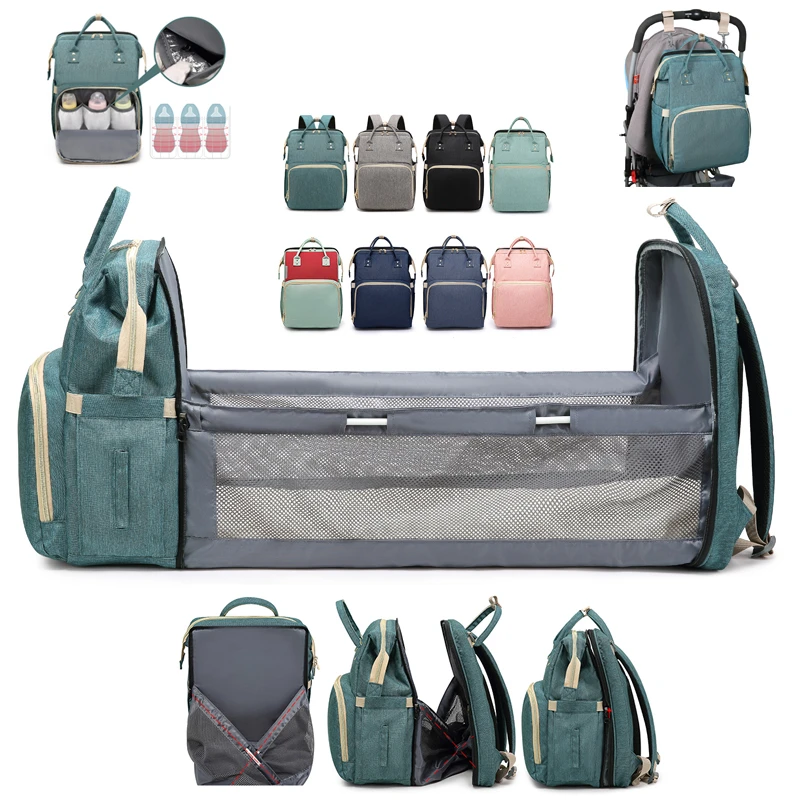 

Baby Diaper Bag Backpack Mummy Bag Maternity Nappy Large Capacity Nappy Bag Travel Nursing Bag For Mother Care Women's Fashion