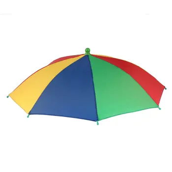 

Outdoor Portable Fishing Camping beach Umbrella Hat Multicolor Hunting Hiking Cap Sun Rain Umbrella Brand New Hot Selling Tools