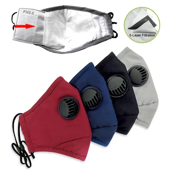 

PM2.5 Mouth Mask Anti-pollution Double Cotton Masks Washable Respirator Masks (Free Use of Logistics with Tracking Information)
