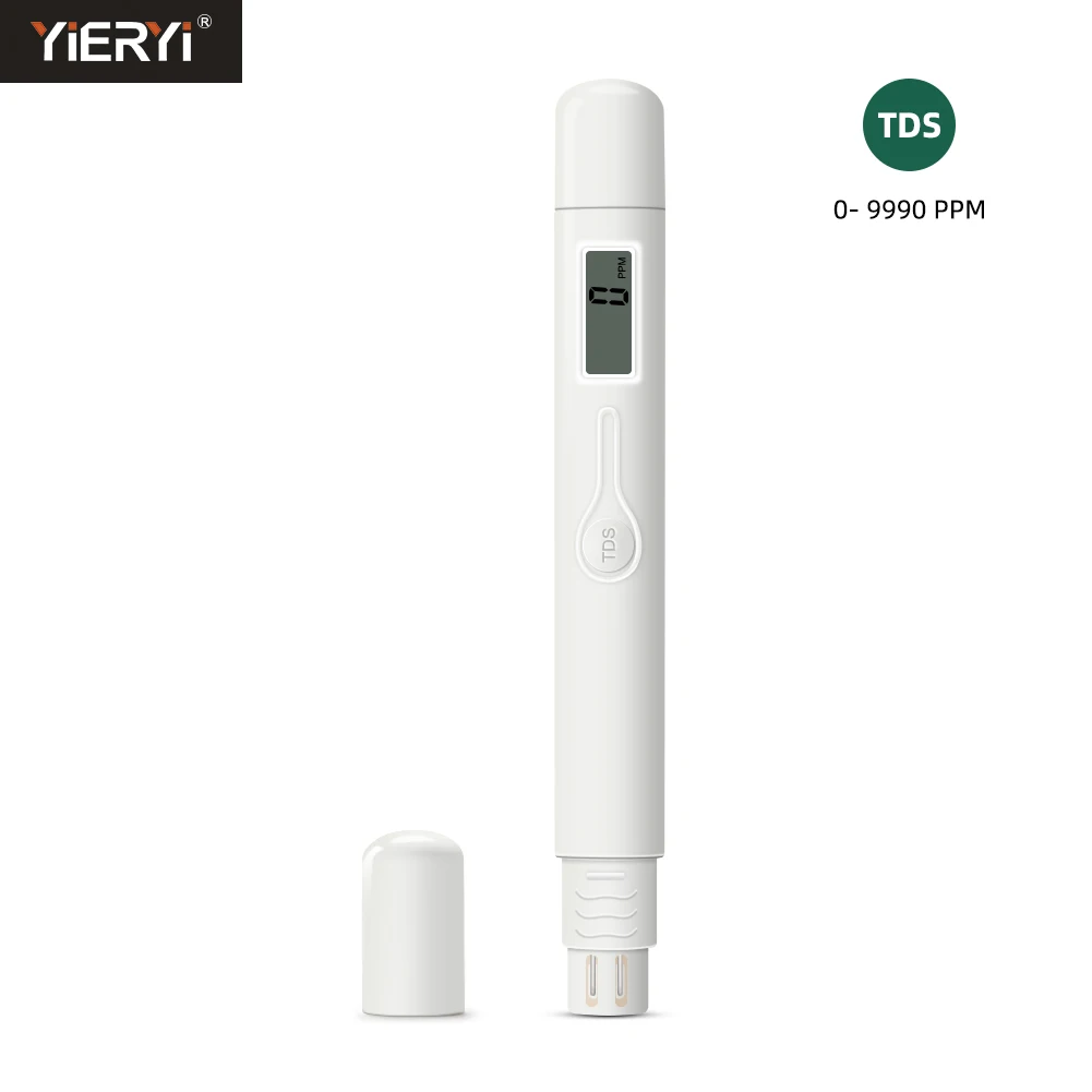 water meters Mini TDS Meter 0-9990ppm Digital Water Quality Purity Tester Portable Test Pen Monitor for Drinking Water Aquarium Swimming Pool waist measuring tape