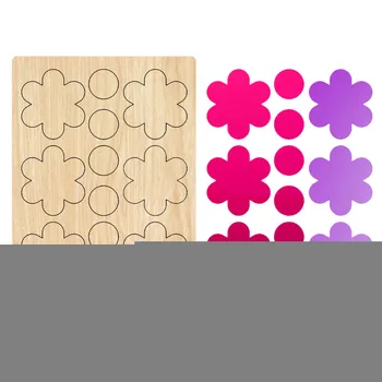 

Flower craft dies Cutting Dies Cuts Steel-rule Wooden Cutter wood Knife mold scrapbooking 90#