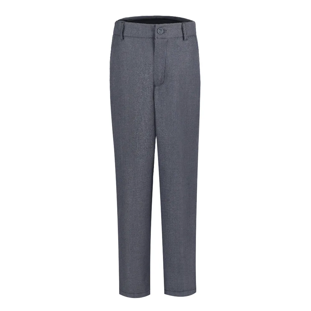 Grey YuanLu, Детский костюм, штаны новинка, костюм с блейзером для мальчиков вечерние костюмы, смокинг для малышей, 1 предмет, штаны акция, темно-синий - Цвет: Grey