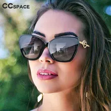 48035 Роскошные ретро солнцезащитные очки кошачий глаз для мужчин и женщин модные UV400 очки