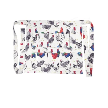 

Creative Egg Collection Apron Egg Rack Farmhouse Chicken Duck Goose Eggs Collection 12 Pockets Cute Apron