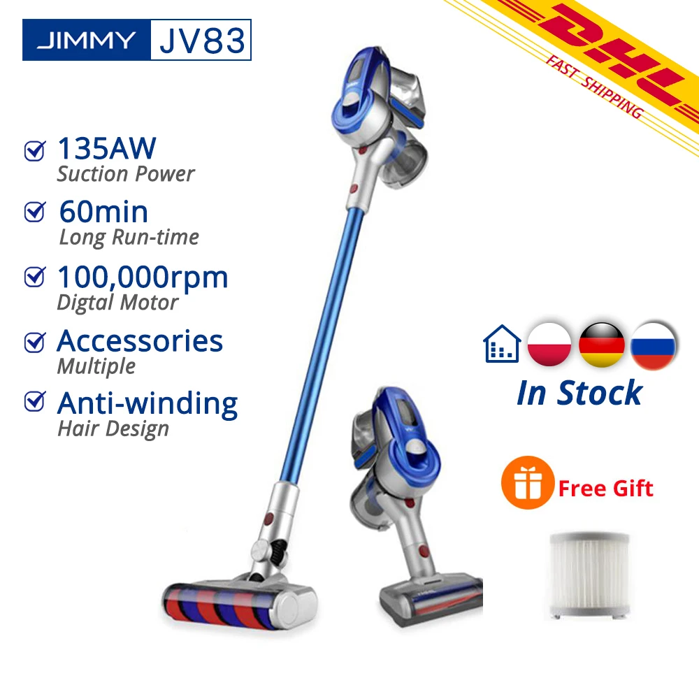  [Free Duty]Xiaomi JIMMY JV83 Vacuum Cleaner JV83 Wireless Handheld Cordless Stick Vacuum Cleaner 20