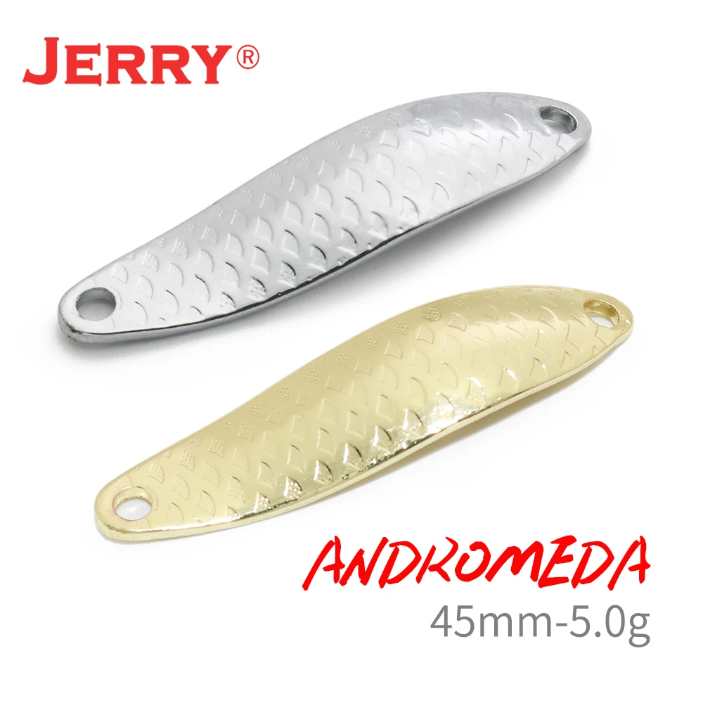 

Jerry 50pieces 4.5cm 5g Unpainted Fishing Lure Scales Curved Micro Casting Fishing DIY Blank Body Trout Bass Metal Spoons