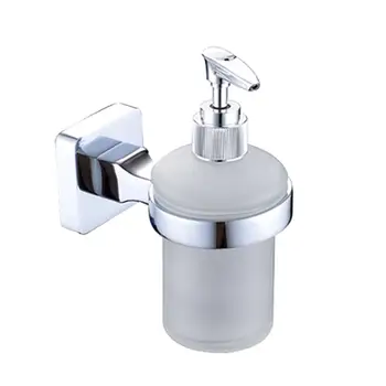 

1pc Liquid Soap Bottle Wall-mounted Pump Bottle Press Type Bottle Soap Dispenser Bathroom Supply Pattern