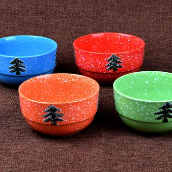 

Creative Fashion Home Ceramic Bowl Rice Bowl Soup Bowl Noodle Bowl Large Bowl Small Bowl Cutlery Set Dish Set Ceramic Bowl