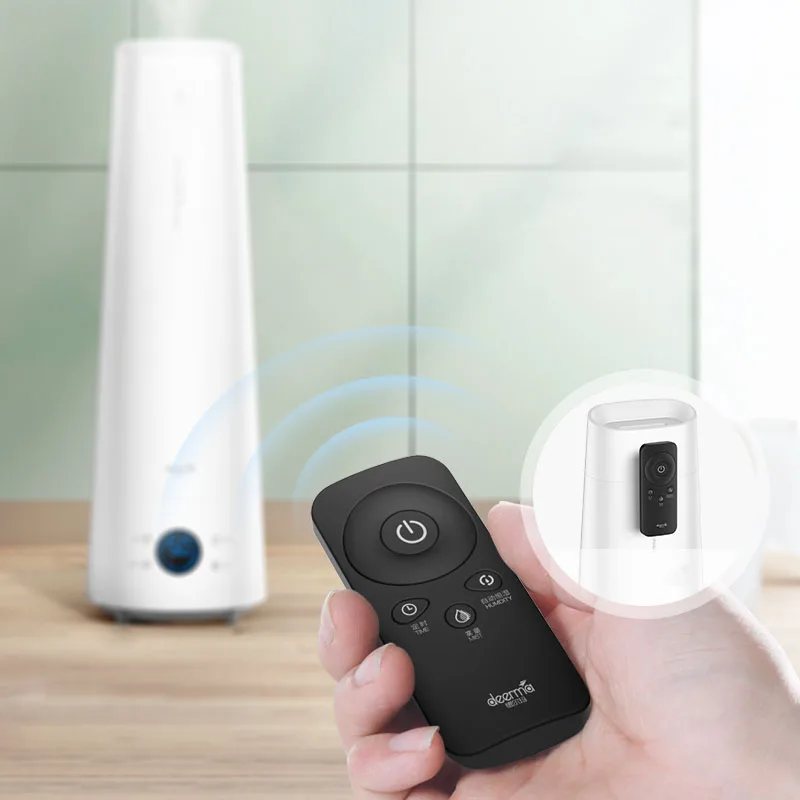 XIAOMI Deerma DEM-LD220 увлажнитель воздуха с пультом дистанционного управления 4L с сенсорным экраном, стоящий увлажнитель воздуха 12 H, регулируемый увлажнитель воздуха