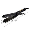 Professional Titanium Alloy Hair Straightener Wide Plate Flat Iron Temperature Adjustable with Venting Hole Straightening Iron 4