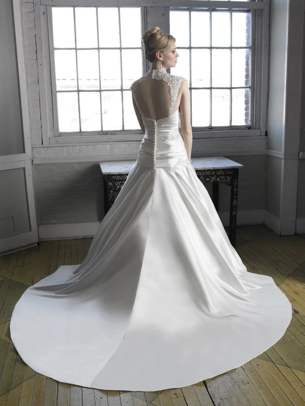Robe de Mariage романтическое кружевное платье с аппликацией, рукав-крылышко, сексуальное платье с открытой спиной, свадебное платье, платья для матери невесты