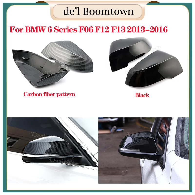 Новое зеркало заднего вида для BMW 6 серии F06 F12 F13 2013 2016 чехол зеркала из углеродного