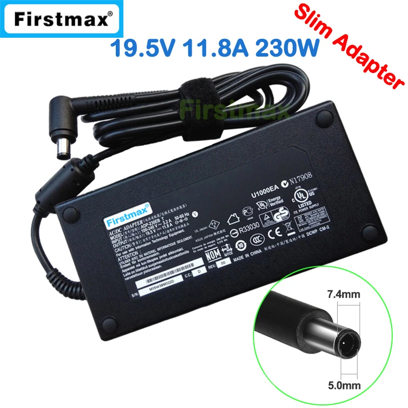 19.5v 11.8a 230w Gaming Laptop Charger Adp-230eb T For Asus Rog G750jh  Gfx71jt G751jt Gfx71jy G750jy G751jy Gfx70jz G750jz - Laptop Adapter -  AliExpress