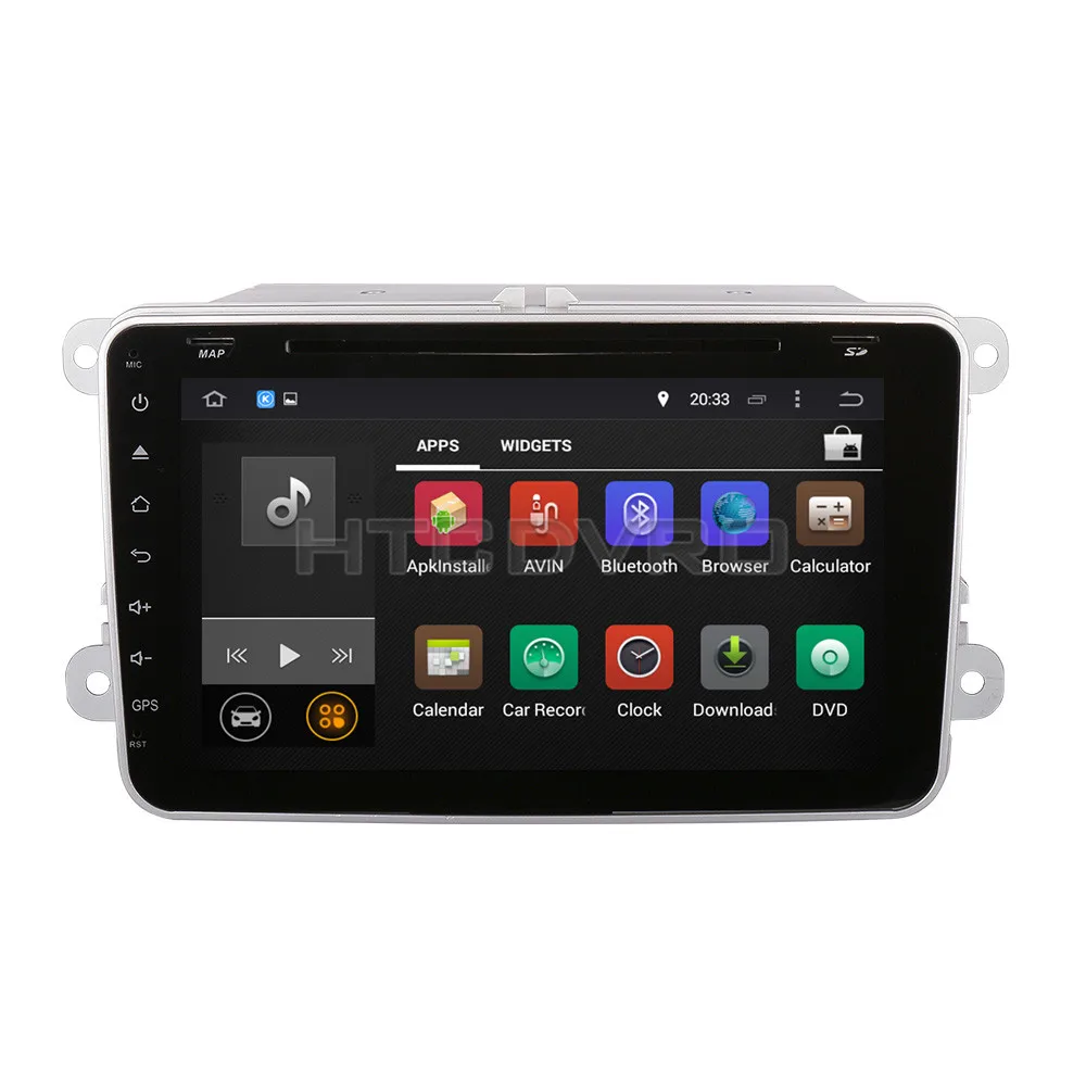 YMODVHT 8 дюймов Android 9 0 7 1 универсальный автомобильный DVD GPS для VW Sagitar/Jatta/Jetta/Magotan/Passat B6