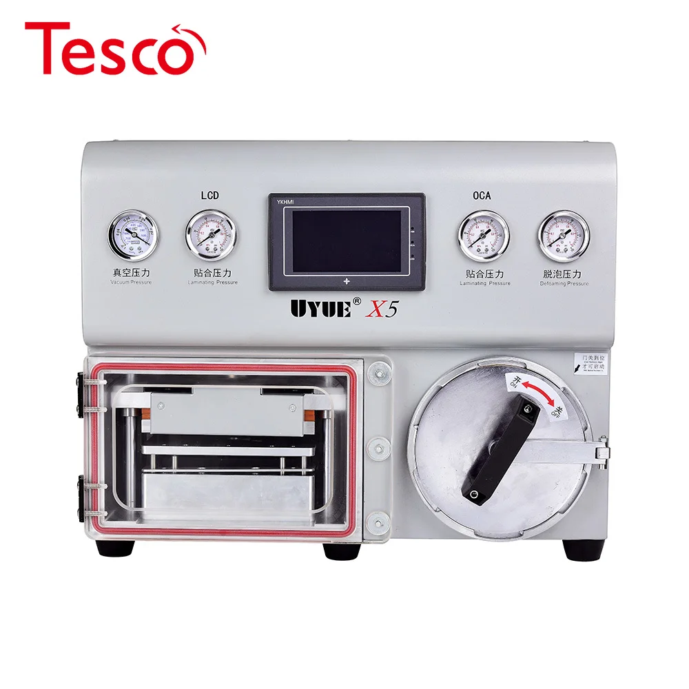 

UYUE X5 Vacuum OCA Laminating Machine Built-in Vacuum Pump Debubble Remove Machine For Samsung Edge iPhone Screen Repair