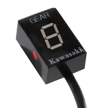 

Motorcycle LED Speed Gear Digital Display Indicator For Kawasaki Z300 ER6N Z1000SX Ninja 300 Z1000 Z800 Z750 2019 Hot Sale