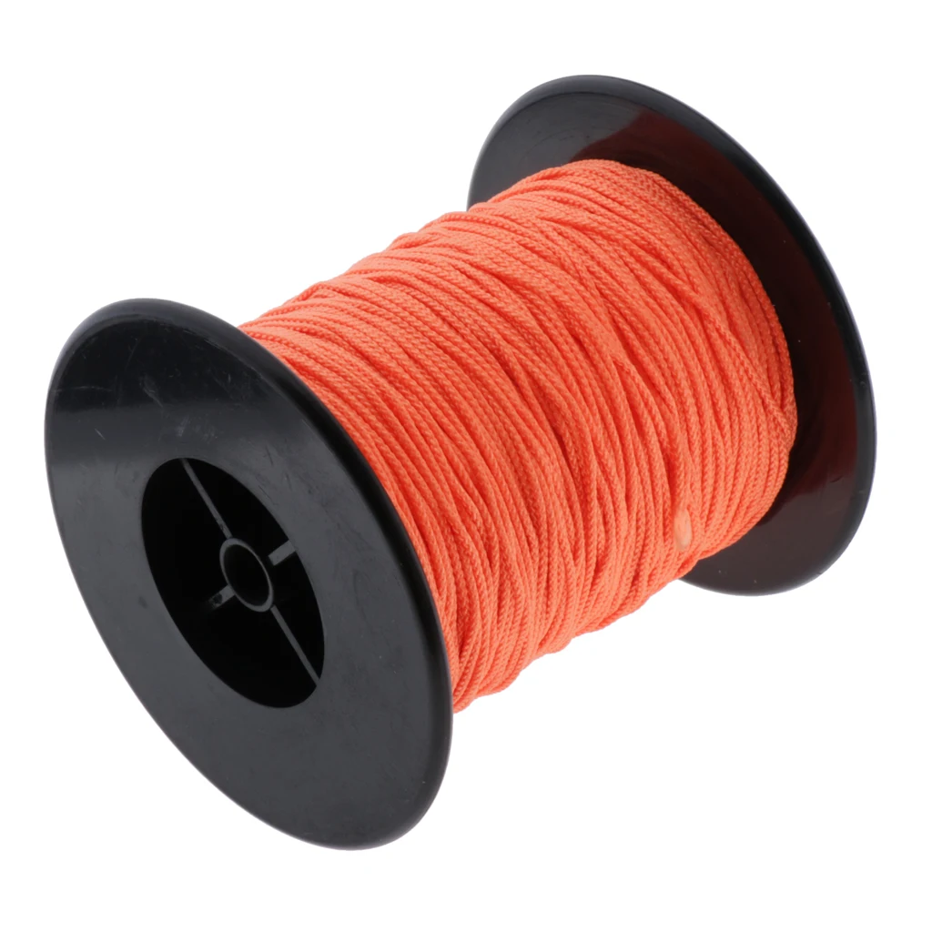 83 Meters 2mm Professional Scuba Dive Reel/Finger Spool Line Rope Cord for Wreck Cave Diving Snorkeling Spearfishing