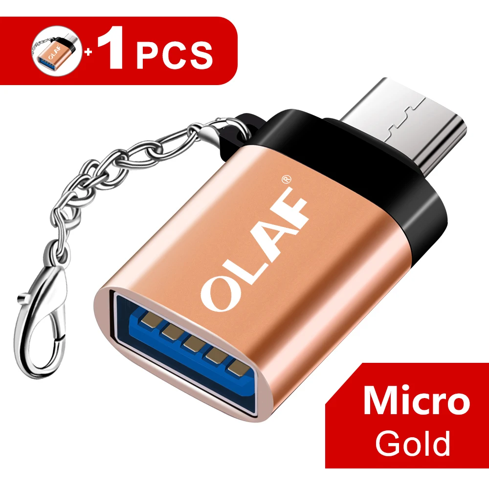 Олаф 5V микро USB кабель-адаптер MicroUSB OTG для Xiaomi Redmi samsung huawei Android зарядки конвертер Портативный Кабельный разъем