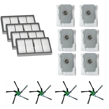 

4 Side Brush + 4 Filter Suitable + 6 Dust Bag for IROBOT ROOMBA S9 S9+ Sweeping Robot Vacuum Cleaner Accessories