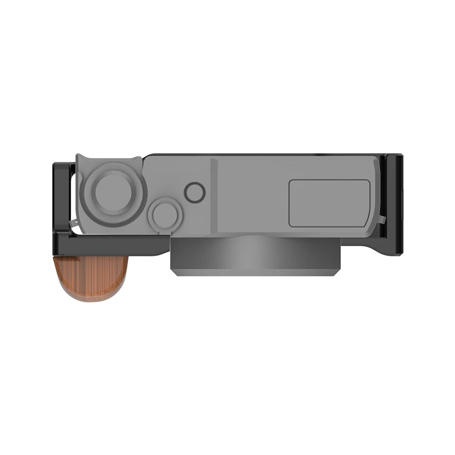UURig Vlog камера клетка для Canon G7X Mark III алюминиевая клетка чехол с деревянной ручкой рукоятка Холодный башмак крепление