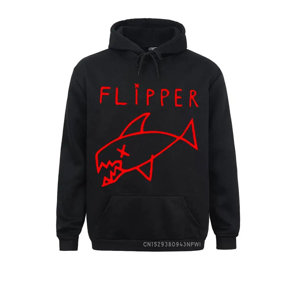 

Flipper Fish Rock Music Band Sweatshirts Men Pocket Sportswear Man Hoodies Casual Mens Sweats Drop Shipping