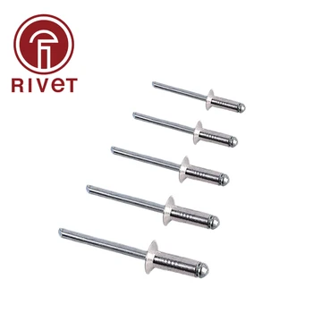 

DIN15977 M2.4/M3/M3.2 Aluminum Steel Blind Rivet Countersunk Head Pop Rivet Open Type Blind Rivet Multi Size High Quality