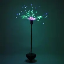 2 шт. Солнечный свет управления Фейерверк Форма светодиодный Газон лампа для наружного сада двора