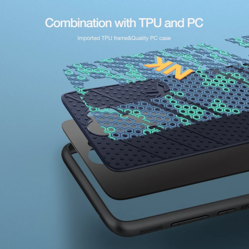 Для Xiaomi Redmi Note 8 Pro чехол Nillkin Роскошная накладка 3D Текстура силиконовая задняя крышка для Xiaomi Redmi Note 8 8 Pro Чехол для телефона