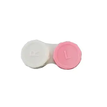

(Only Boxes No Lens) Contact lens case travel contact lens box container pocket plastic case storage eye care holder