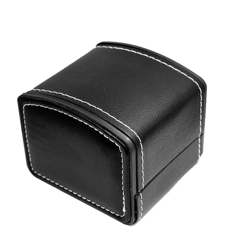 

Fashion Single Multi Use Watch Box Artificial Leather Square Case Display Portable Size Watch Trend Cabinet Leatherette Antique