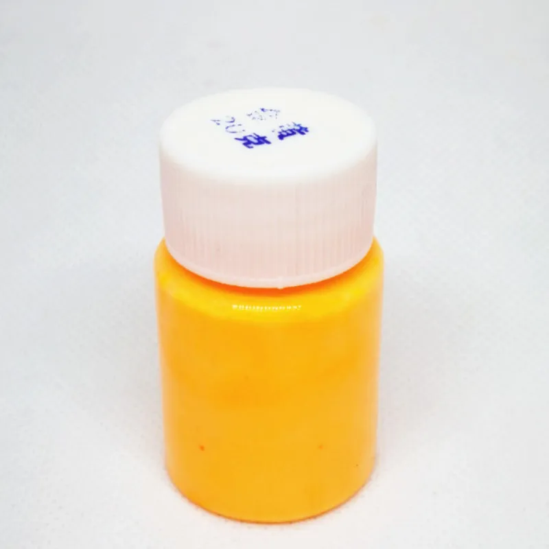 Оранжевый Флуоресцентный краской DIY праздничный карнавальный темный пигмент