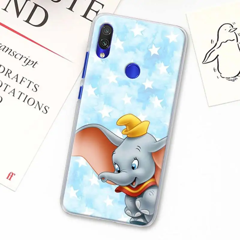 Мультяшный слон Дамбо телефонные чехлы для телефона Redmi 7 7A 8A K20 Pro 6 6A 5 Plus Redmi Note 5, 6, 7, 8 Pro 8T S2 GO крышка