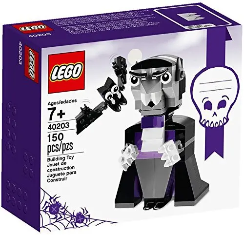 LEGO Lego Educational Inserted Building Blocks 40203 LEGO Square Head Aberdeen Vampire And His Pet Bat