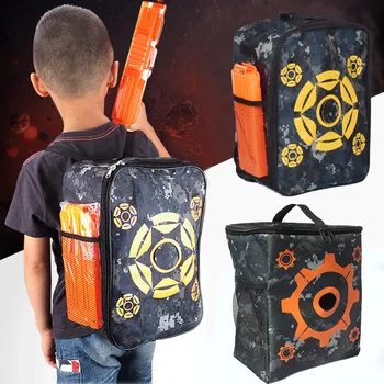 

Waterproof Bullet Target Pouch Bullets Storage Carry Equipment Bag Compatible for Nerf N-strike Elite Mega Rival Series