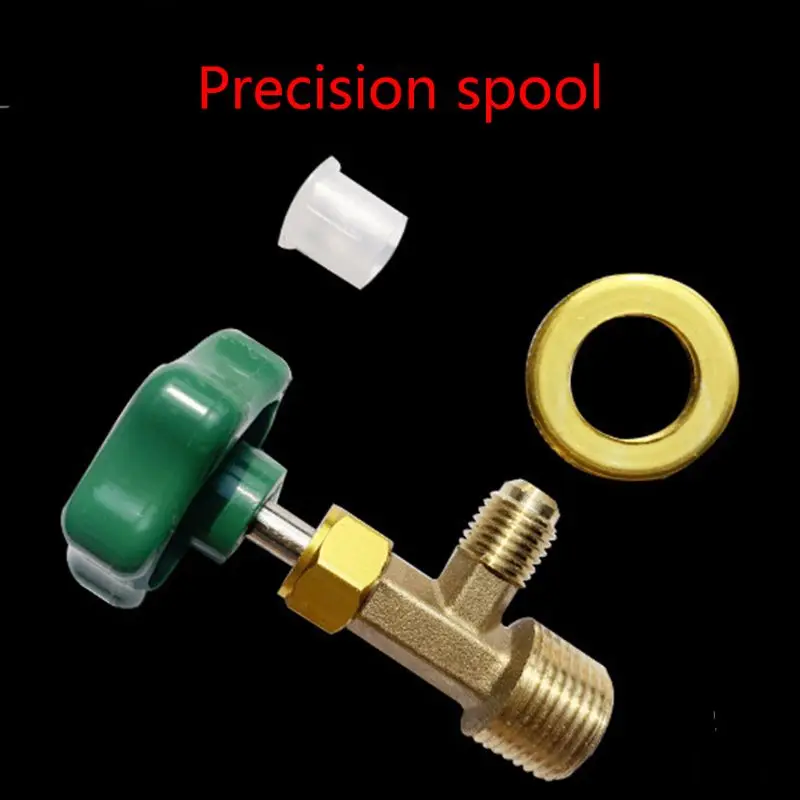 

Car Refrigeration 1/4 SAE Auto AC Can Tap Valve Bottle Opener For R134a Low Pressure Gas Refrigerant Air-conditioning 19QD