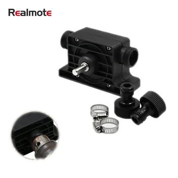 

Realmote Electric Drill Drive Portable Micro Large Flow Oil Water Pump With Two Standard Connectors Tools